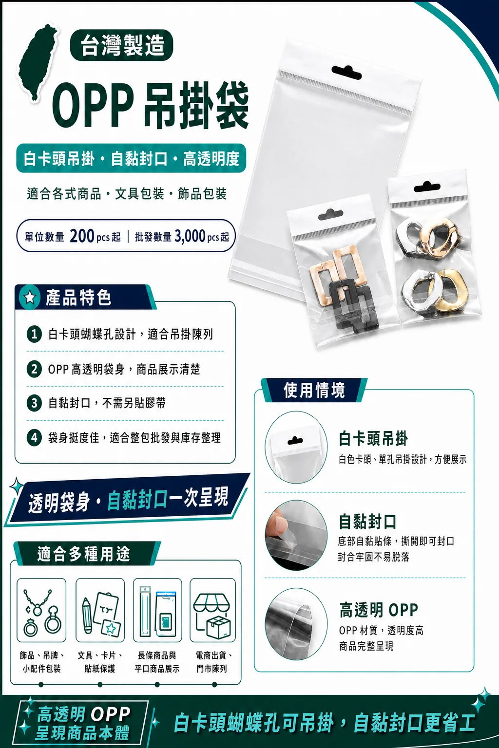OPP 吊掛袋 圖文詳情 5
