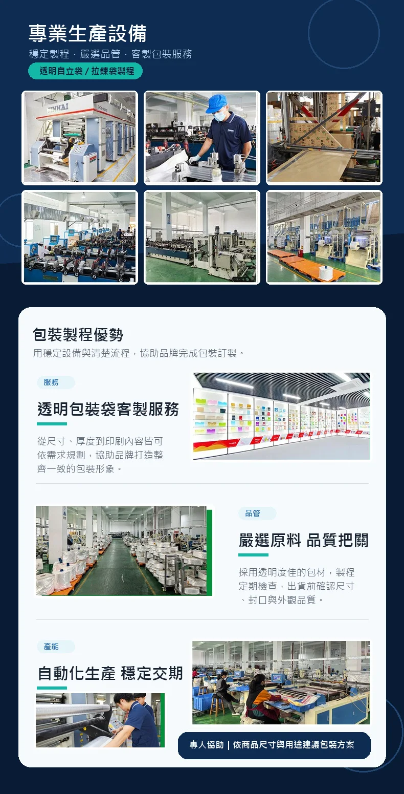 站立透明PE袋 圖文詳情 9