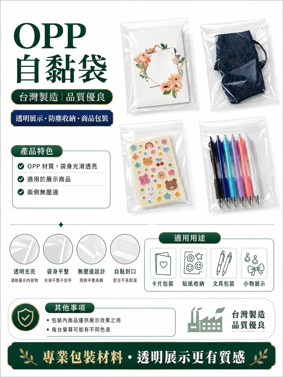 OPP 自黏袋 圖文詳情 5